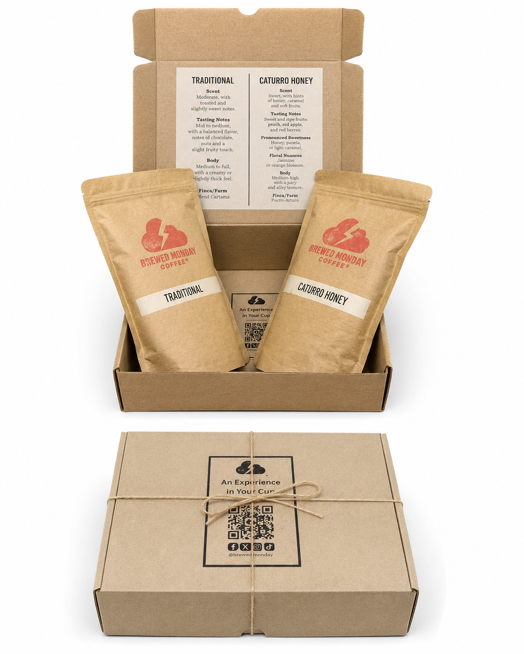 Colombia Two-Bag Gift Box (Traditional + Caturro Honey)