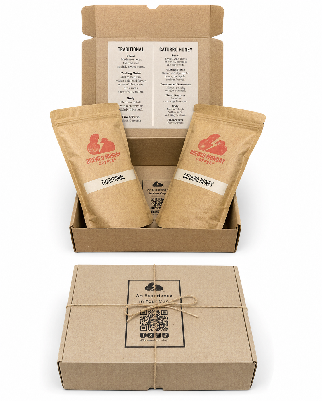 Colombia Two-Bag Gift Box (Traditional + Caturro Honey)