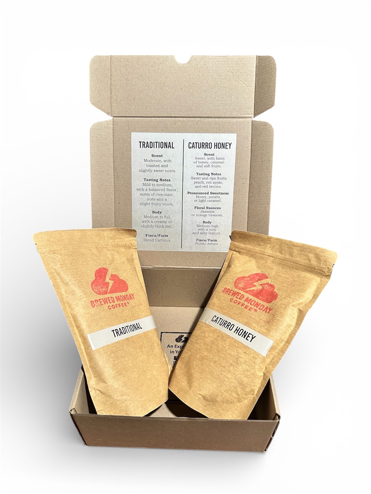 Colombia Two-Bag Gift Box (Traditional + Caturro Honey)
