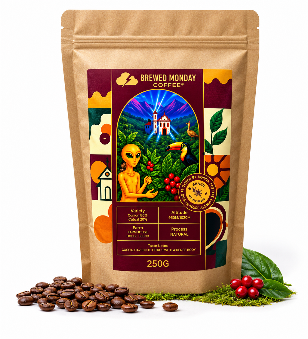 Brazil House Blend Natural Conlon 80% Catuaí 62 20% 250g