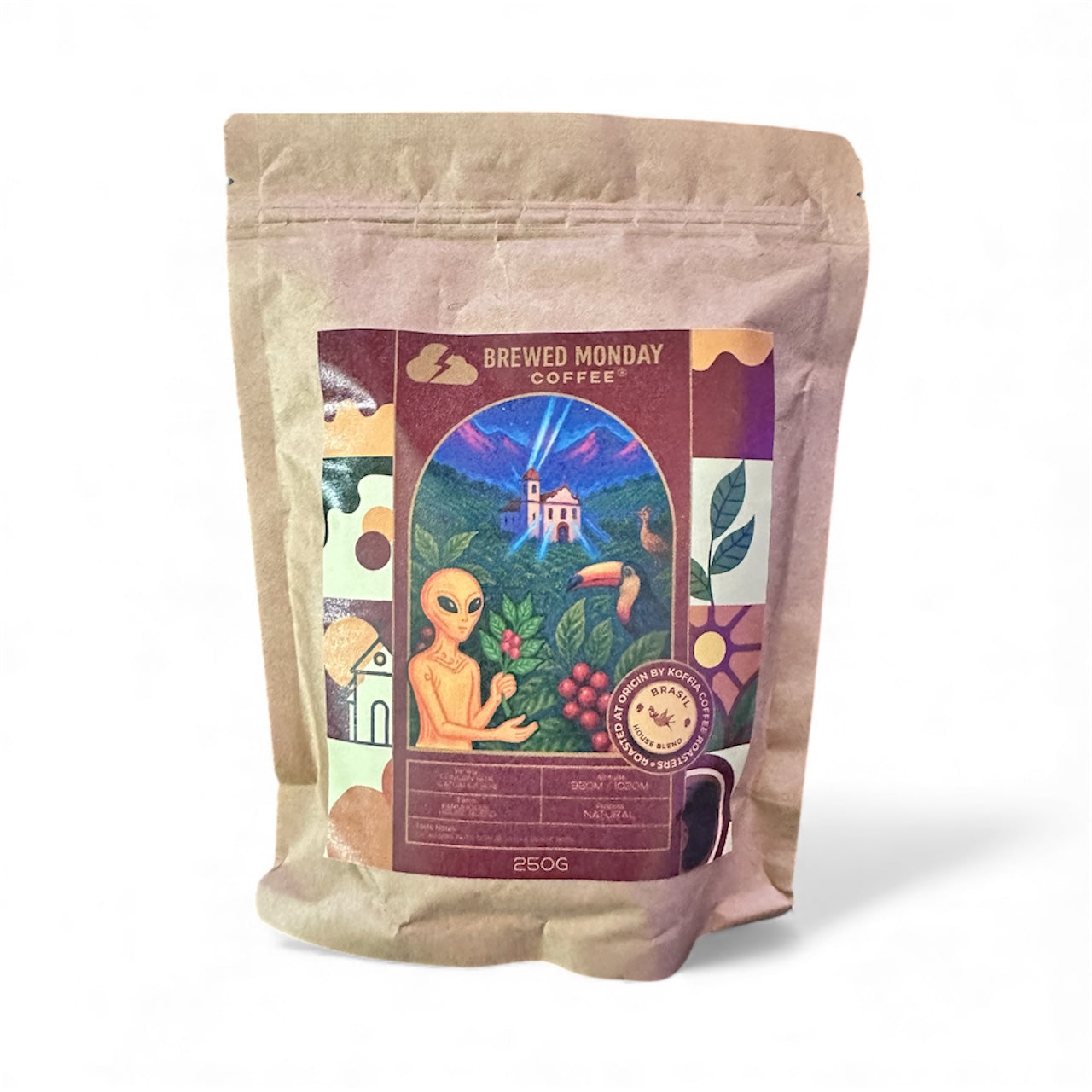 Brazil House Blend Natural Conlon 80% Catuaí 62 20% 250g