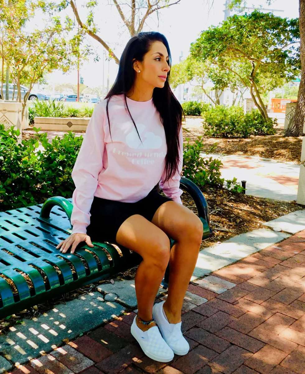 Pink Long Sleeve - Brewed Monday Coffee
